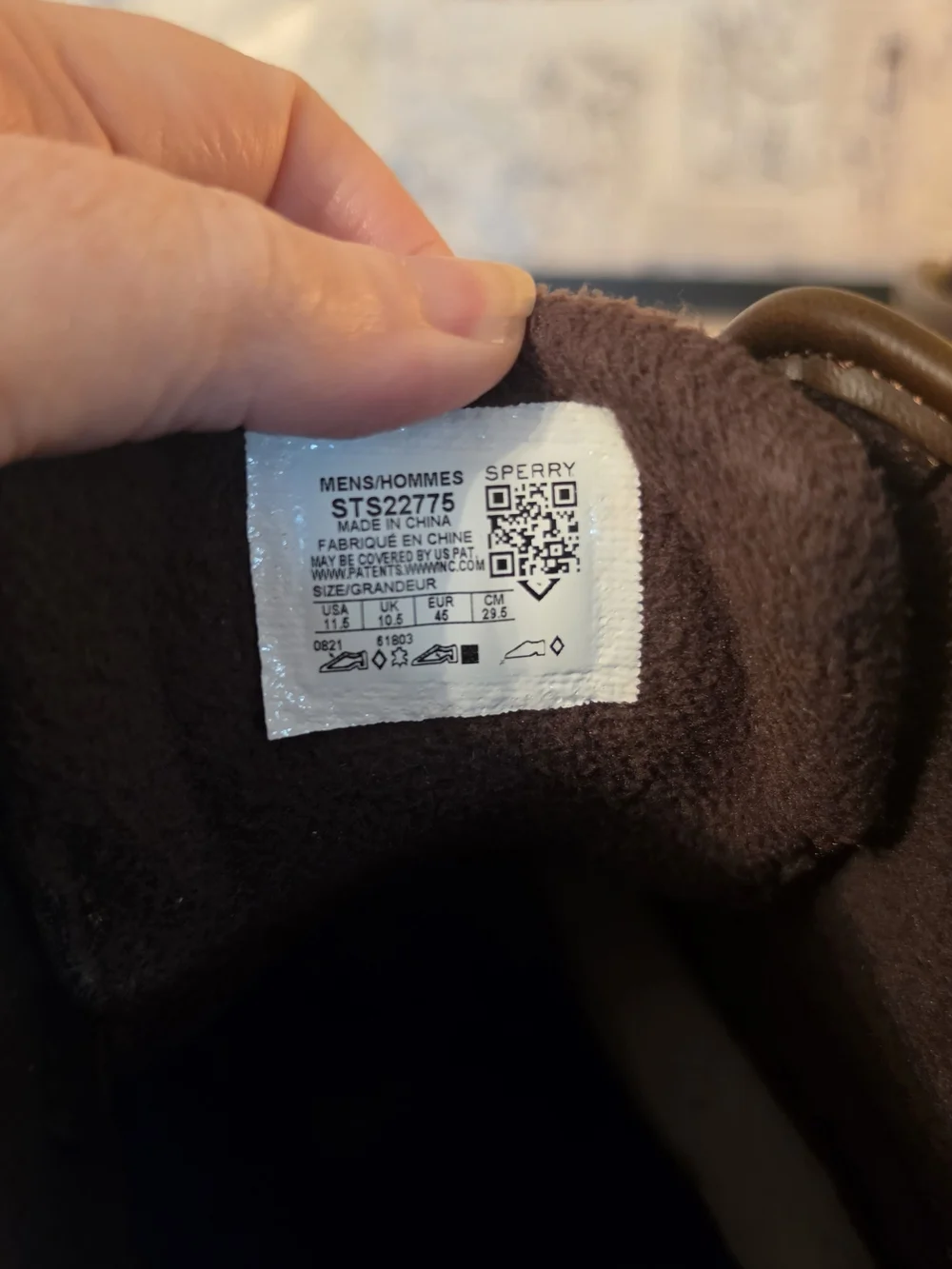 Sperry waterproof duck